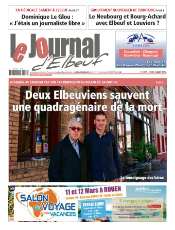 Le Journal d'Elbeuf - 3 Mar 2016