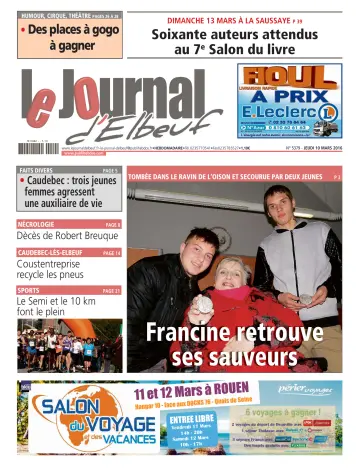 Le Journal d'Elbeuf - 10 Mar 2016