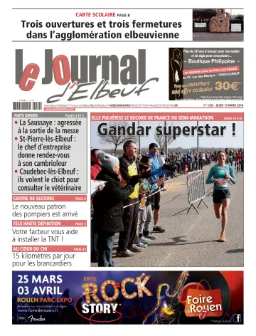Le Journal d'Elbeuf - 17 Mar 2016