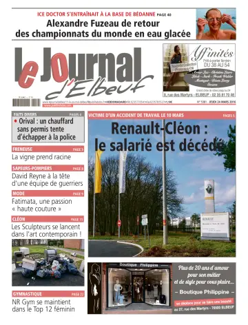Le Journal d'Elbeuf - 24 Mar 2016