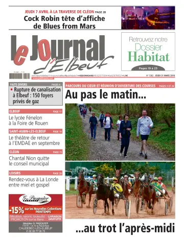 Le Journal d'Elbeuf - 31 Mar 2016
