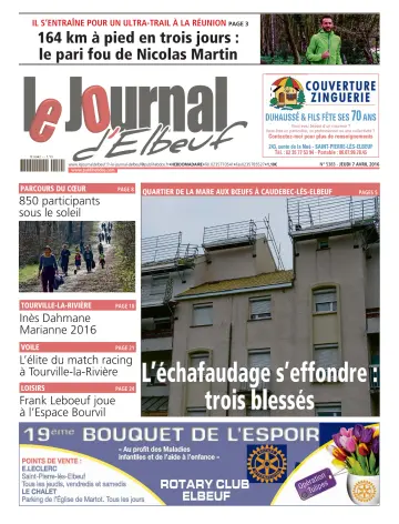 Le Journal d'Elbeuf - 7 Apr 2016