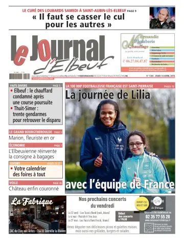 Le Journal d'Elbeuf - 14 Apr 2016