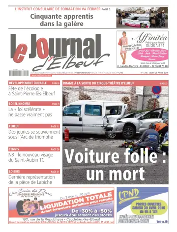 Le Journal d'Elbeuf - 28 Apr 2016