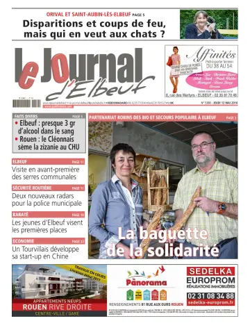 Le Journal d'Elbeuf - 12 May 2016
