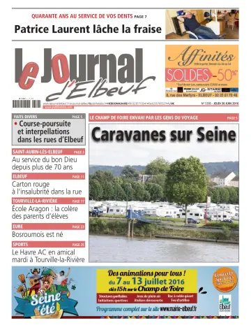 Le Journal d'Elbeuf - 30 Jun 2016