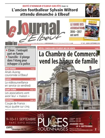 Le Journal d'Elbeuf - 8 Sep 2016