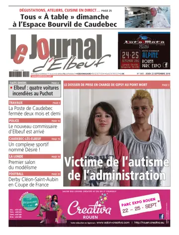 Le Journal d'Elbeuf - 22 Sep 2016