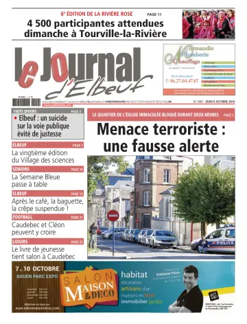 Le Journal d'Elbeuf - 6 Oct 2016