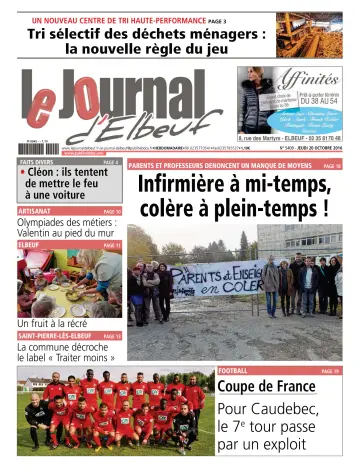 Le Journal d'Elbeuf - 20 Oct 2016