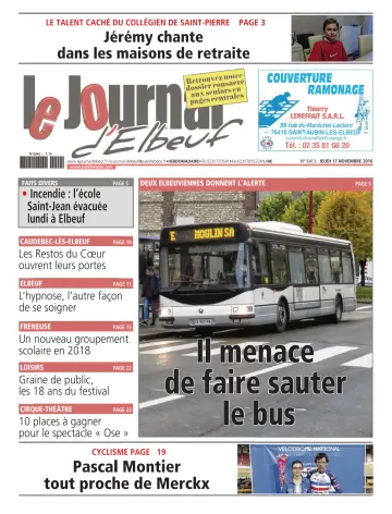 Le Journal d'Elbeuf - 17 Nov 2016