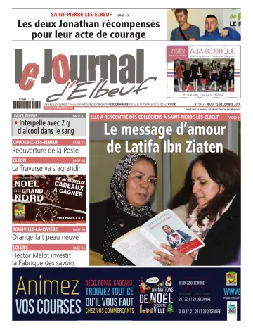 Le Journal d'Elbeuf - 15 Dec 2016