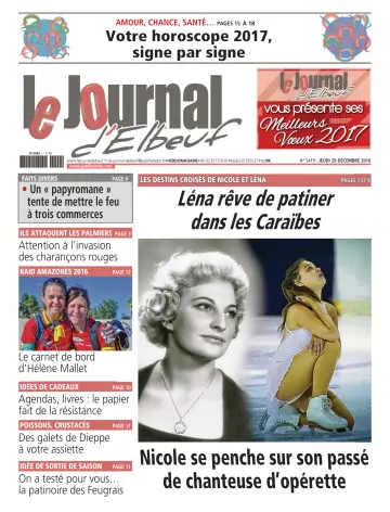 Le Journal d'Elbeuf - 29 Dec 2016
