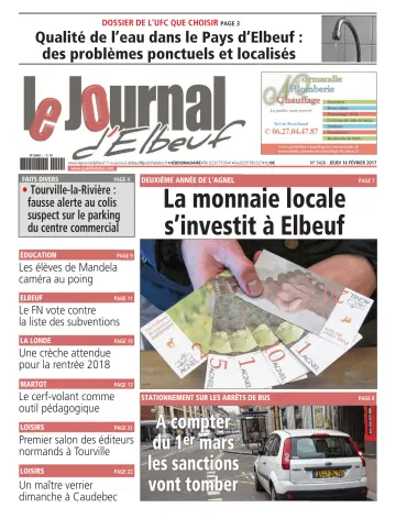 Le Journal d'Elbeuf - 16 Feb 2017