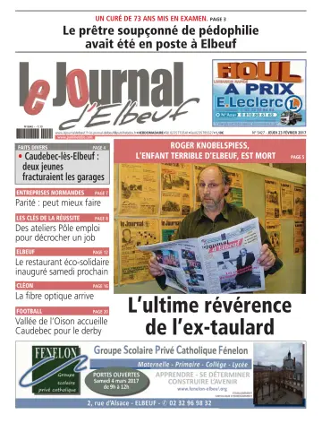 Le Journal d'Elbeuf - 23 Feb 2017
