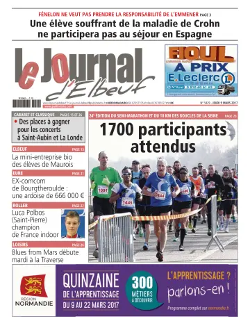 Le Journal d'Elbeuf - 9 Mar 2017