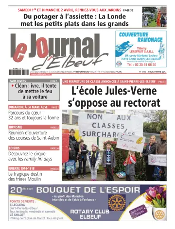 Le Journal d'Elbeuf - 30 Mar 2017