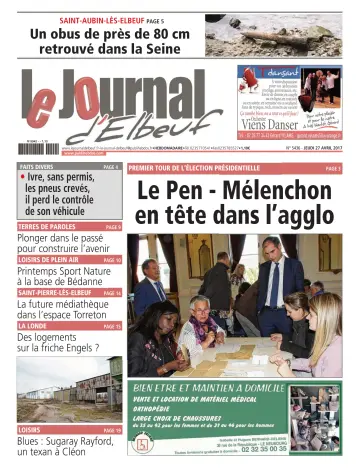 Le Journal d'Elbeuf - 27 Apr 2017