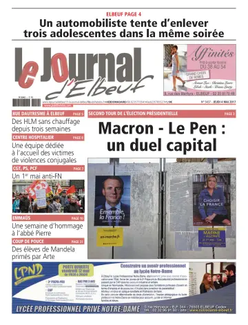 Le Journal d'Elbeuf - 4 May 2017