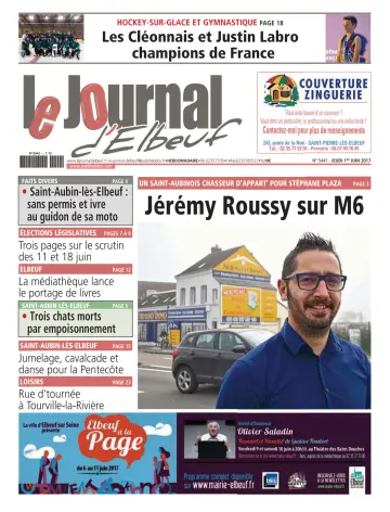 Le Journal d'Elbeuf - 1 Jun 2017