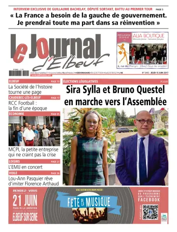 Le Journal d'Elbeuf - 15 Jun 2017