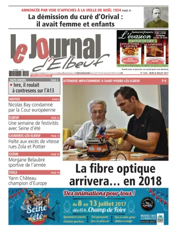 Le Journal d'Elbeuf - 6 Jul 2017