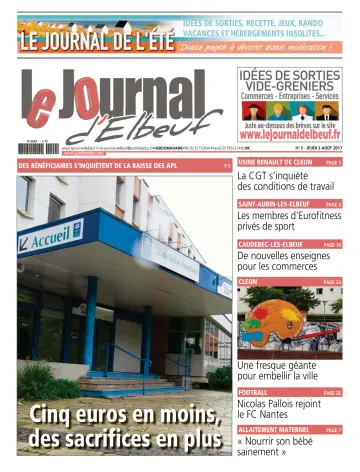 Le Journal d'Elbeuf - 3 Aug 2017