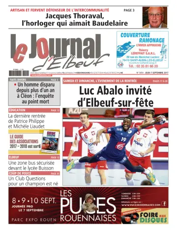 Le Journal d'Elbeuf - 7 Sep 2017