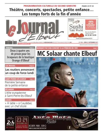 Le Journal d'Elbeuf - 21 Sep 2017