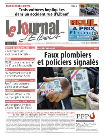 Le Journal d'Elbeuf - 12 Oct 2017