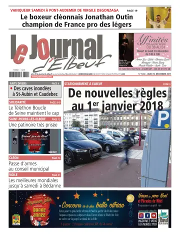 Le Journal d'Elbeuf - 14 Dec 2017