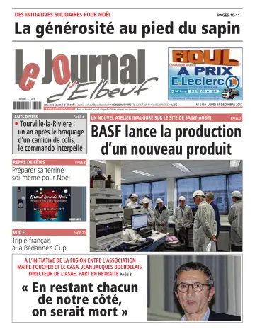Le Journal d'Elbeuf - 21 Dec 2017