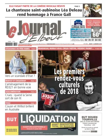 Le Journal d'Elbeuf - 11 Jan 2018