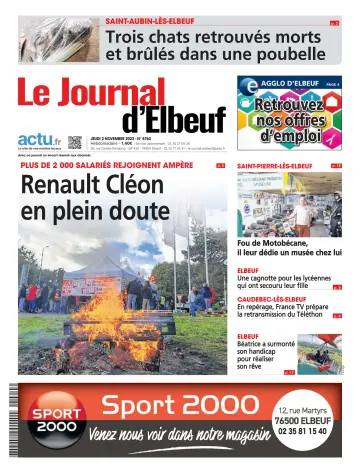 Le Journal d'Elbeuf - 02 ноя. 2023