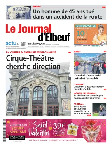 Le Journal d'Elbeuf - 08 Feb. 2024