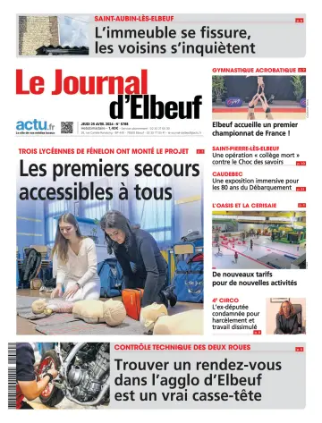 Le Journal d'Elbeuf - 25 апр. 2024