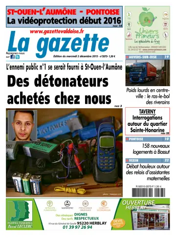 La Gazette Val d'Oise - 2 Dec 2015