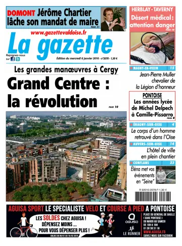 La Gazette Val d'Oise - 6 Jan 2016
