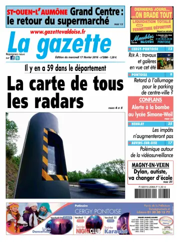 La Gazette Val d'Oise - 17 Feb 2016