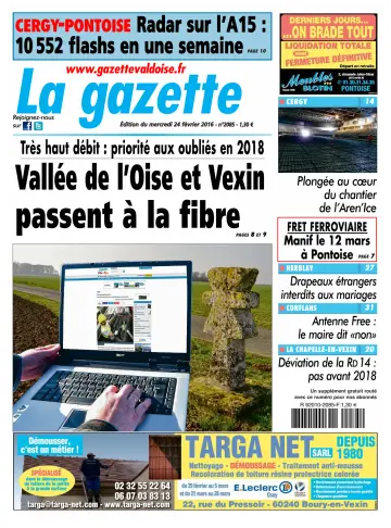 La Gazette Val d'Oise - 24 Feb 2016