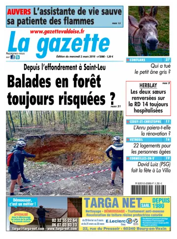 La Gazette Val d'Oise - 2 Mar 2016