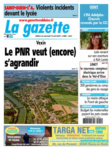 La Gazette Val d'Oise - 13 Apr 2016