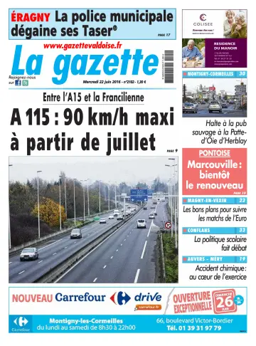 La Gazette Val d'Oise - 22 Jun 2016