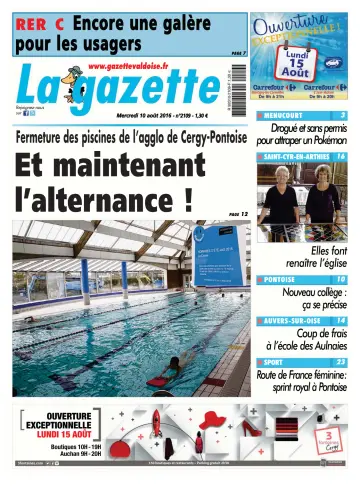 La Gazette Val d'Oise - 10 Aug 2016