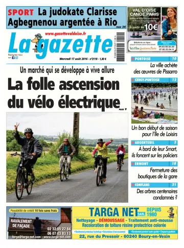 La Gazette Val d'Oise - 17 Aug 2016