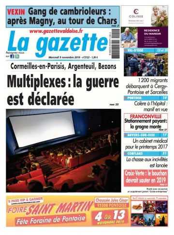 La Gazette Val d'Oise - 9 Nov 2016