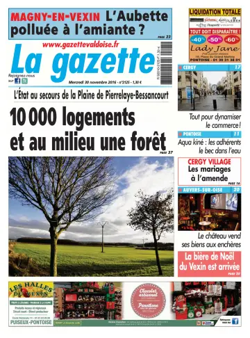 La Gazette Val d'Oise - 30 Nov 2016