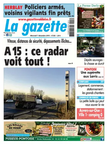 La Gazette Val d'Oise - 7 Dec 2016
