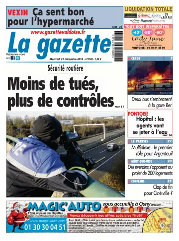 La Gazette Val d'Oise - 21 Dec 2016