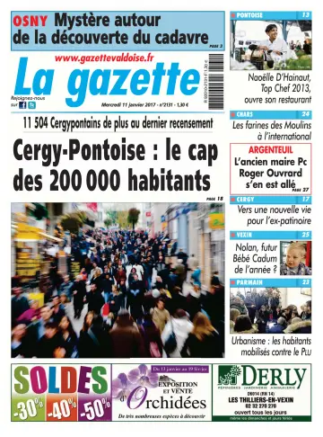 La Gazette Val d'Oise - 11 Jan 2017